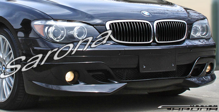 Custom BMW 7 Series  Sedan Front Lip/Splitter (2005 - 2008) - $690.00 (Part #BM-049-FA)